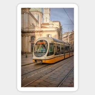 Milanese Tram#3 Sticker